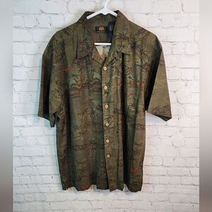 Men's Route 66 Hawaiian shirt, size XL